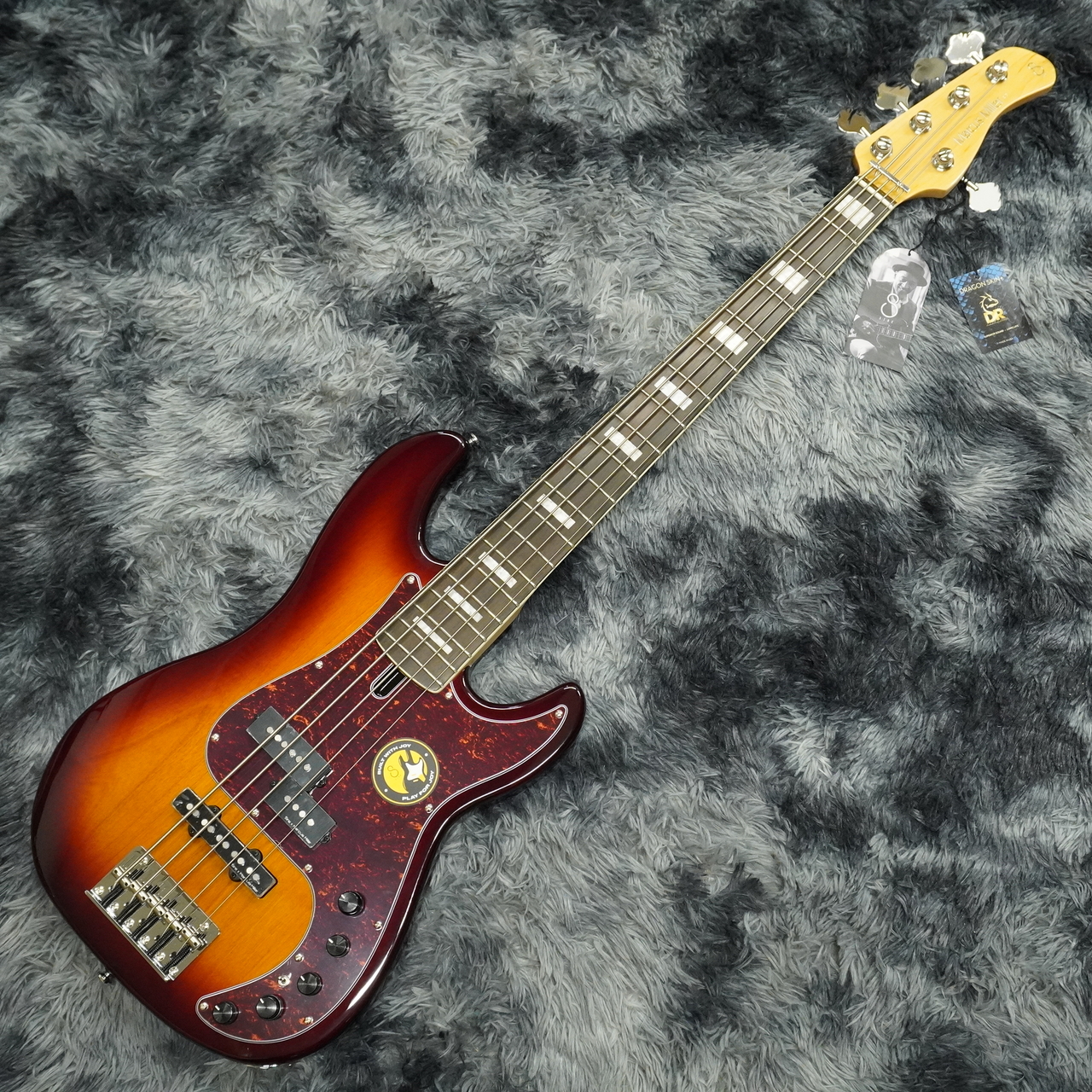 Sire MarcusMillerV7 5st サンバースト 純正ケース付 Sire Marcus Miller P7 Alder 5st TS (Tobacco Sunburst) 【2025