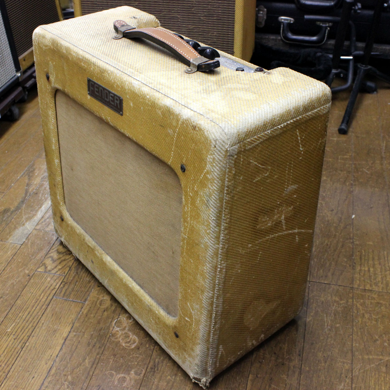 特価買取1952年製！ Fender Tweed Pro Jensen製 15インチ Victoria ＡＭＰ社にてオーバーホール コンボ