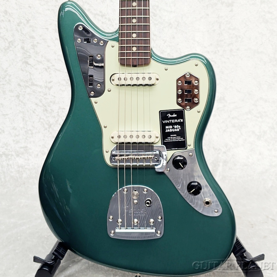 Fender Vintera III Mid 60s Jaguar -Sherwood Green Metallic