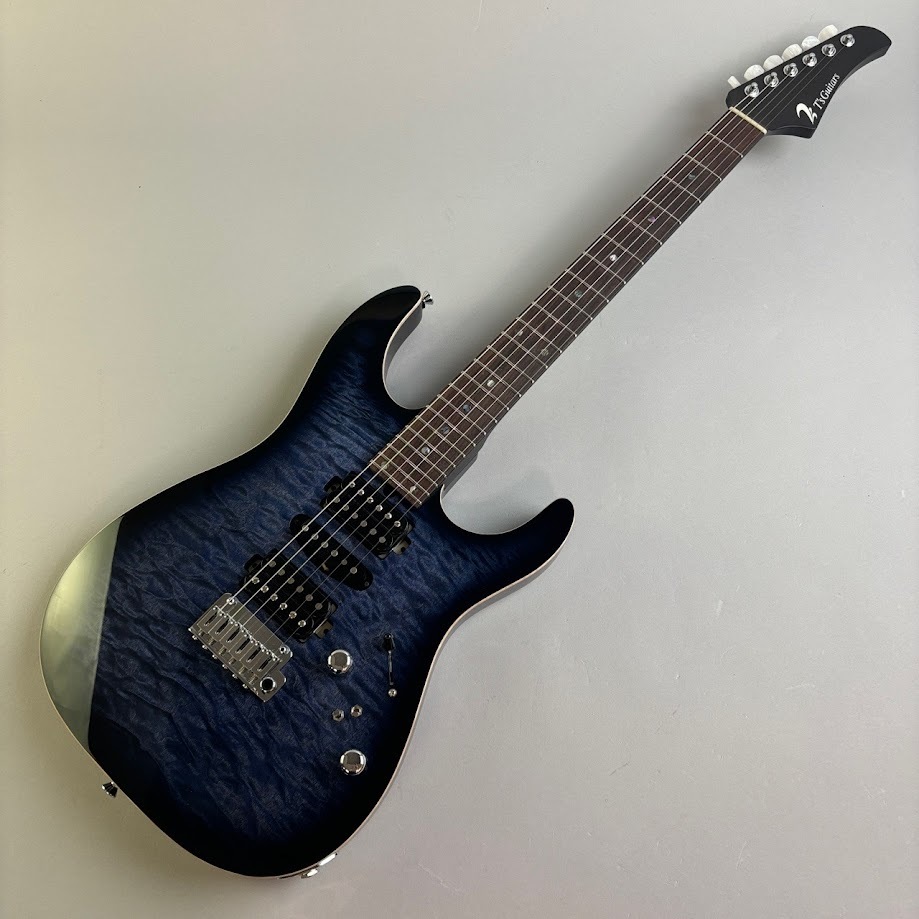 ギター T's Guitars DST-24 MAHOCUSTOM T's Guitars DST-24 MAHOCUSTOM 2024 5A-Quilt Whale Blue Burst（中古