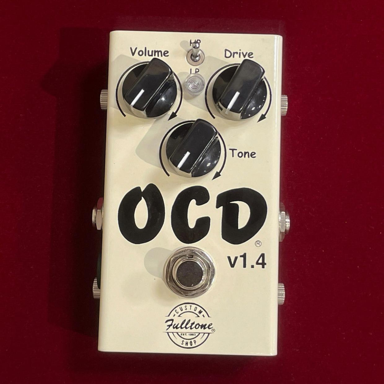 Fulltone Custom Shop OCD v1.4 【名機復活】【トゥルーバイパス設計