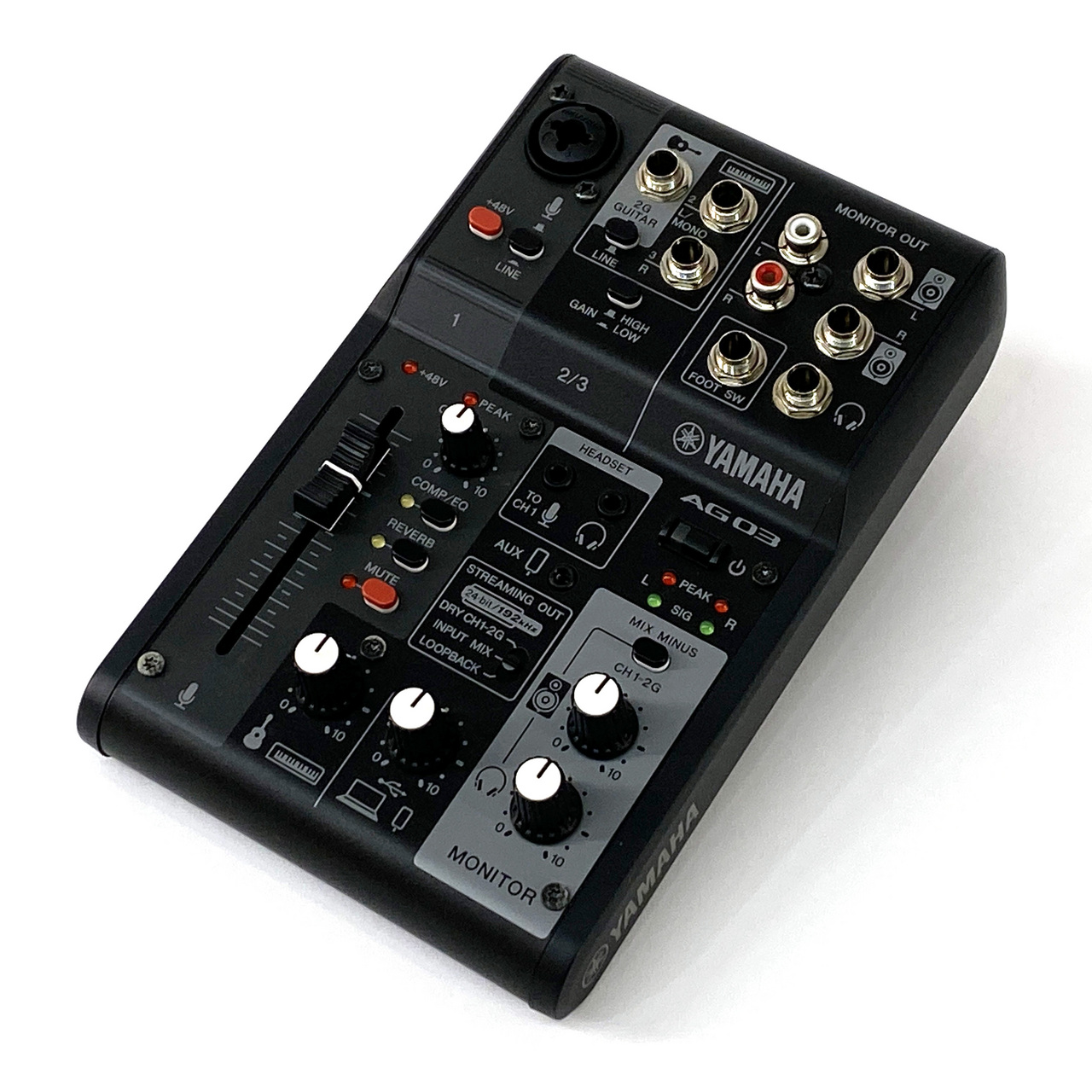 YAMAHA AG03 MK2 B LIVE STREAMING MIXER(中古/送料無料)【楽器検索 YAMAHA AG03 MK2 B LIVE STREAMING MIXER(中古/送料無料)【楽器検索