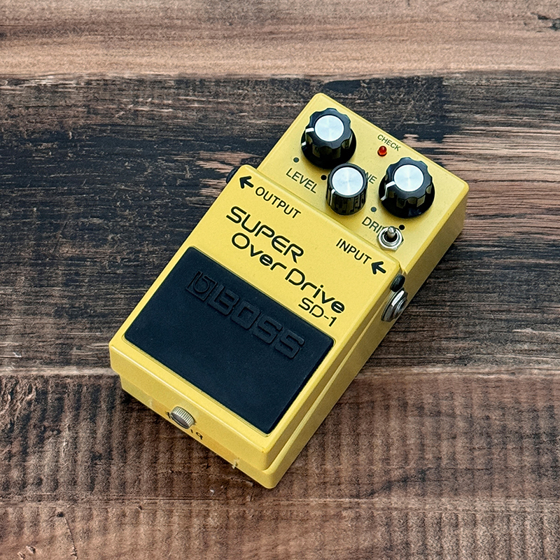 BOSS SD-1 Kensei Ogata Transparent Mod with Clipping Switch（中古 