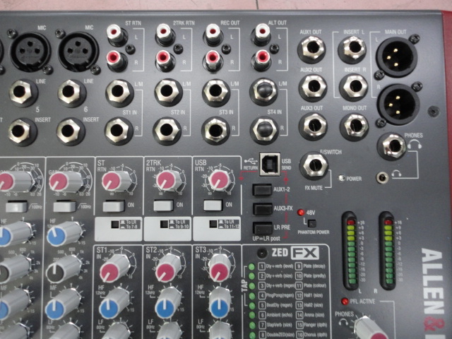 ALLEN & HEATH ZED-12FX（中古/送料無料）【楽器検索デジマート】