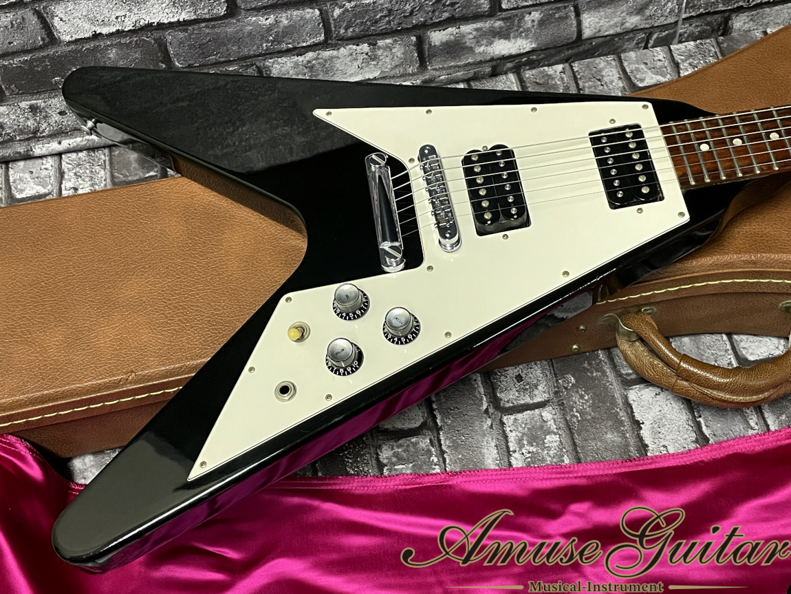Gibson Flying V '67 # Ebony Black 1998年製【Feather Weight】w 