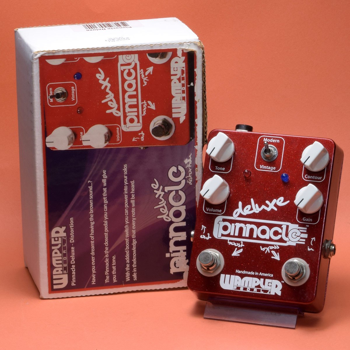 Wampler Pedals Pinnacle Deluxe 初期型 Wampler Pinnacle Deluxe Overdrive V1 Red – Imperial Vintage