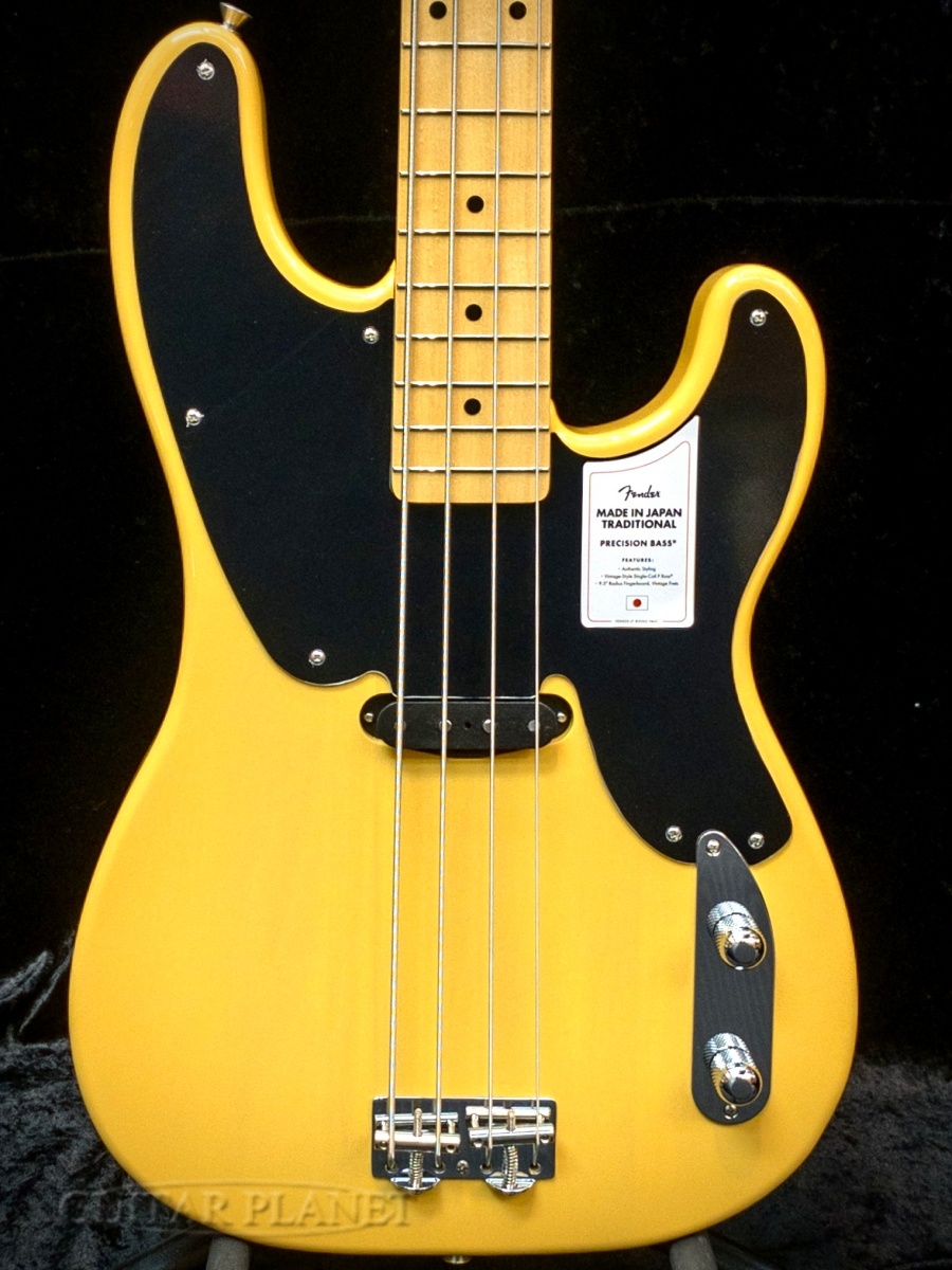 Fender Made In Japan Traditional Original 50s Precision Bass -Butterscotch  Blonde-【3.48kg】（新品）【楽器検索デジマート】