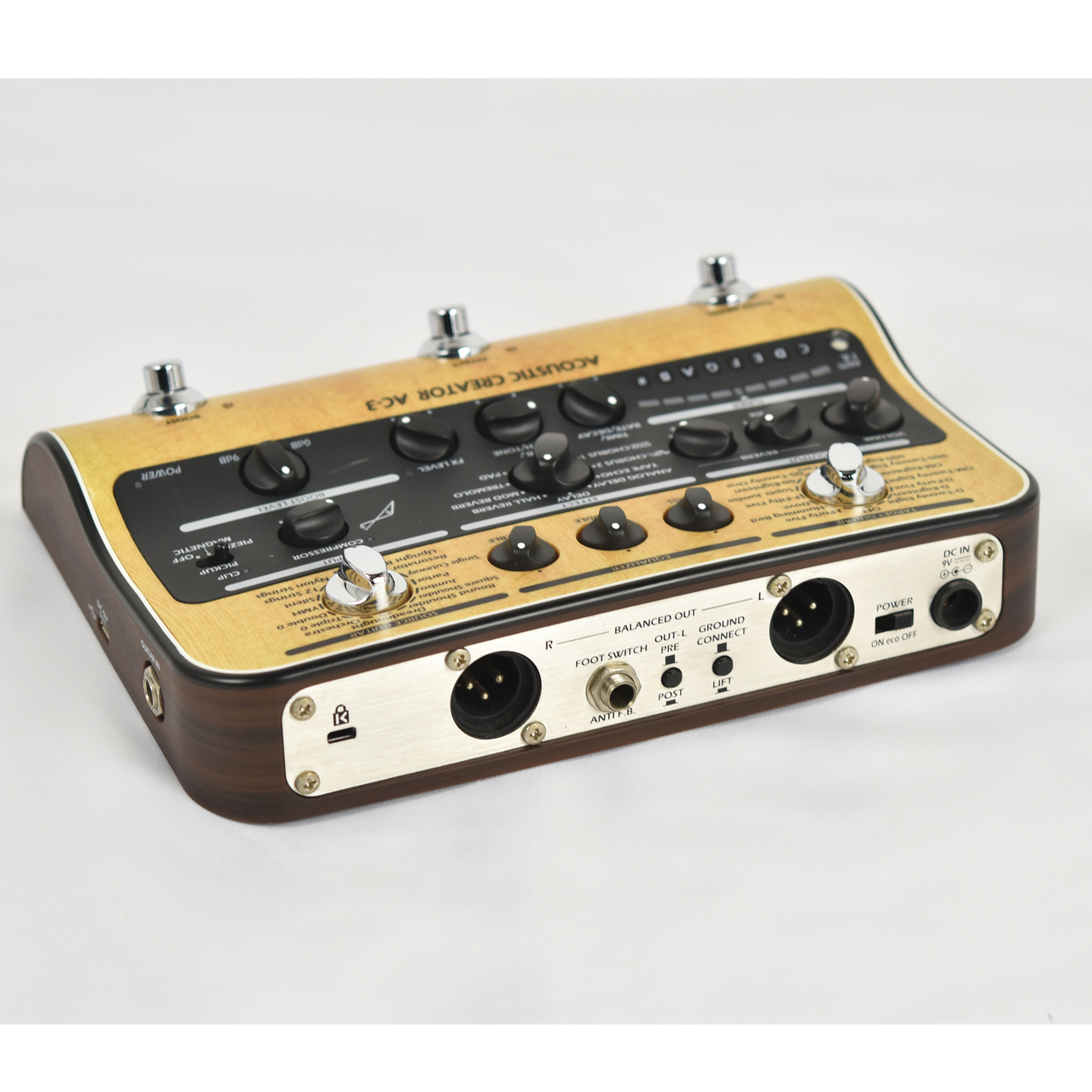 ZOOM AC-3 Acoustic Creator Pedal（中古）【楽器検索デジマート】