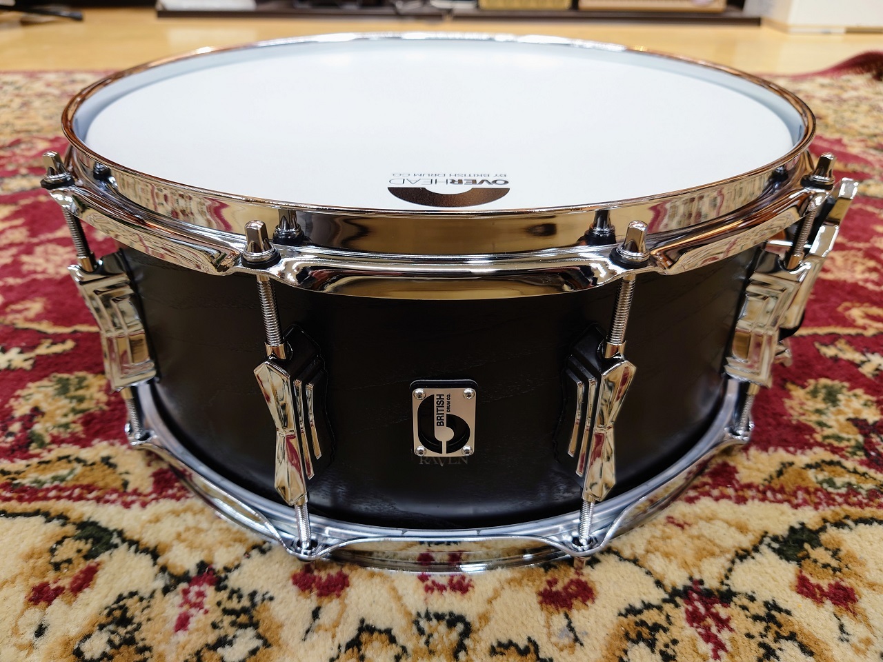 BRITISH DRUM British Drum RAV-14-60-SN RAVEN series 14x6 バーチ ブリティッシュドラム【現物画像】