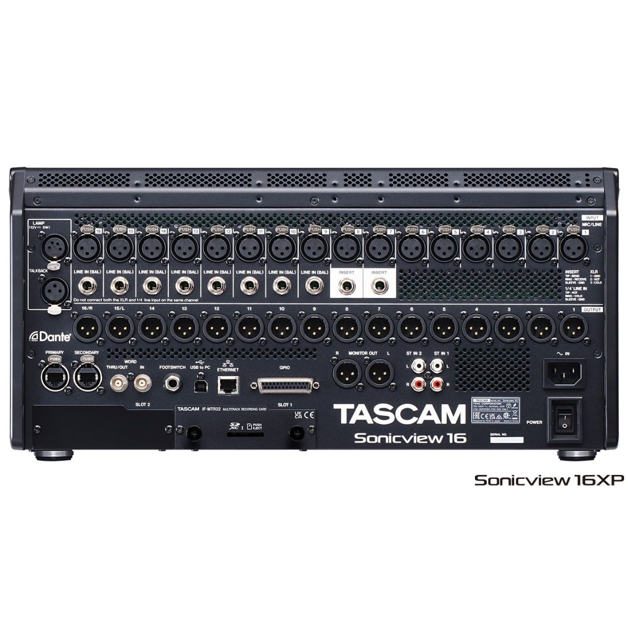 Tascam Sonicview 16XP デジタルミキサー◇数量限定モデル!!お早めに