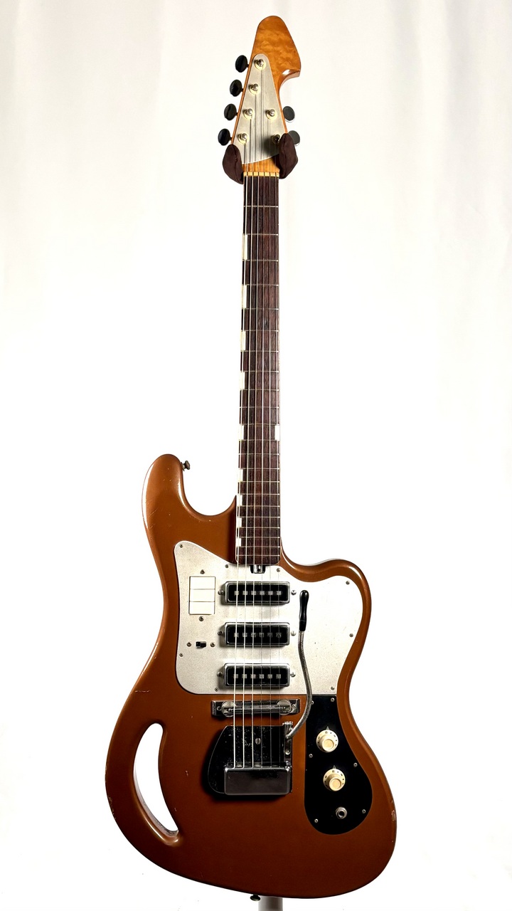 TEISCO エレキギター 1965年製頃　ヴィンテージ Teisco 【1960年代製】TG-64 -Brown-【3.43kg】（ビンテージ）【楽器