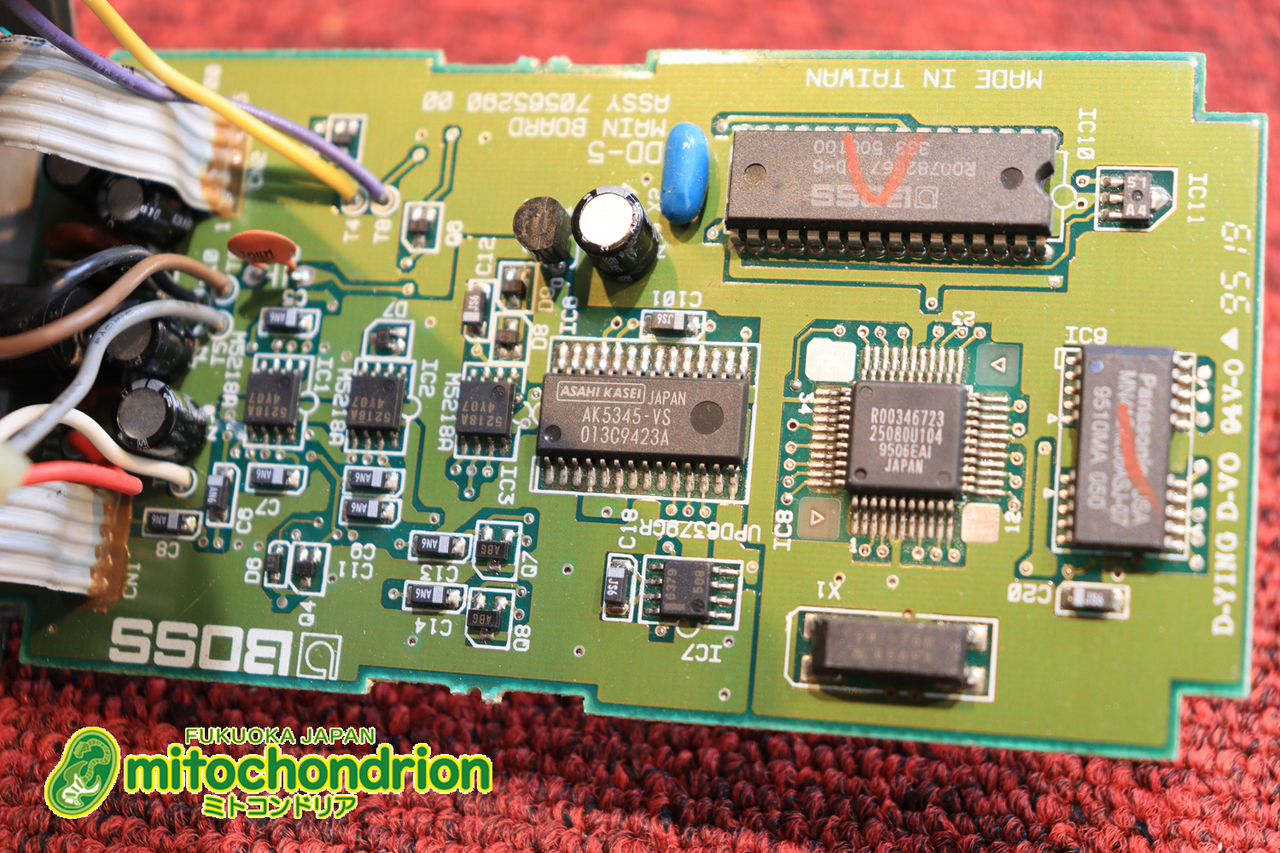 BOSS DD-5 デジタルディレイ【青色LEDカスタム／動作良好】 BOSS 1995