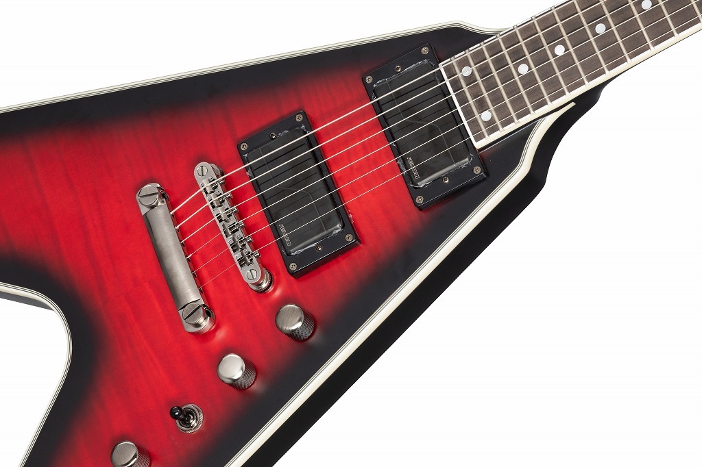 Epiphone 【新発売】 Dave Mustaine Flying V Prophecy Aged Dark Red