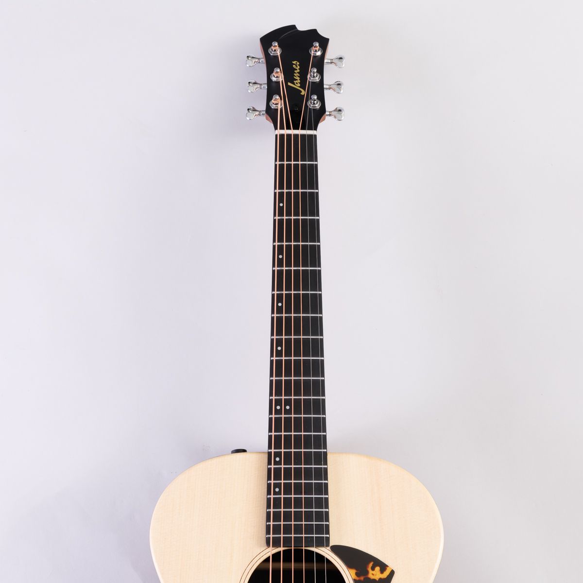 James J-300AIICompact シースルーホワイト ミニギター 597mmスケール