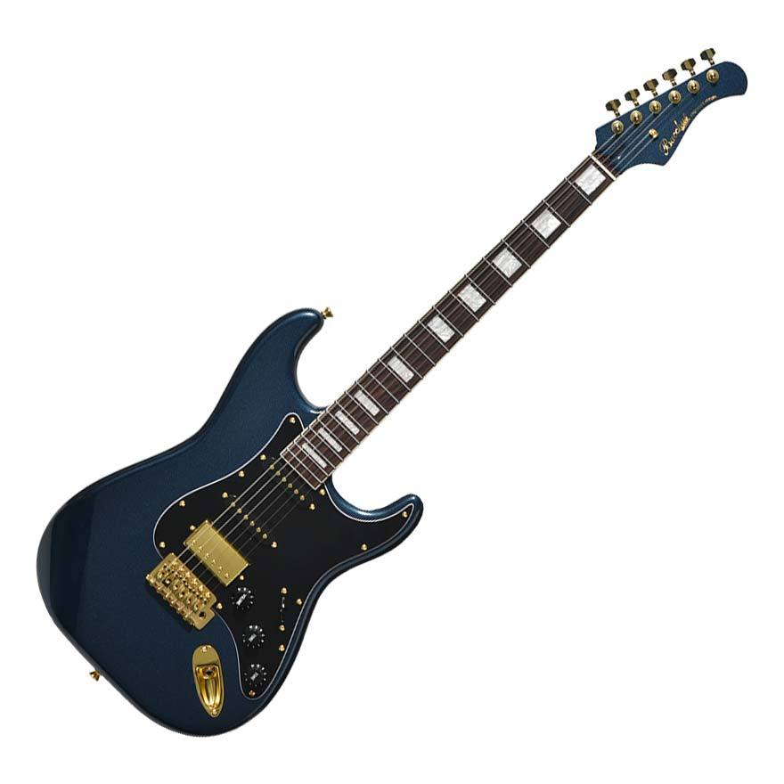 Bacchus BST-2-RSM/R-LX DLPB エレキギター初心者14点セット 【VOX