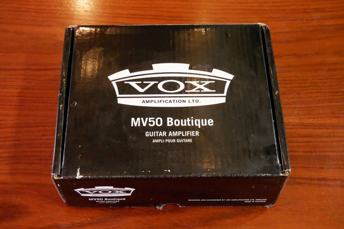 VOX MV50 BQ / BOUTIQUE 【新真空管Nutube搭載のコンパクトヘッド