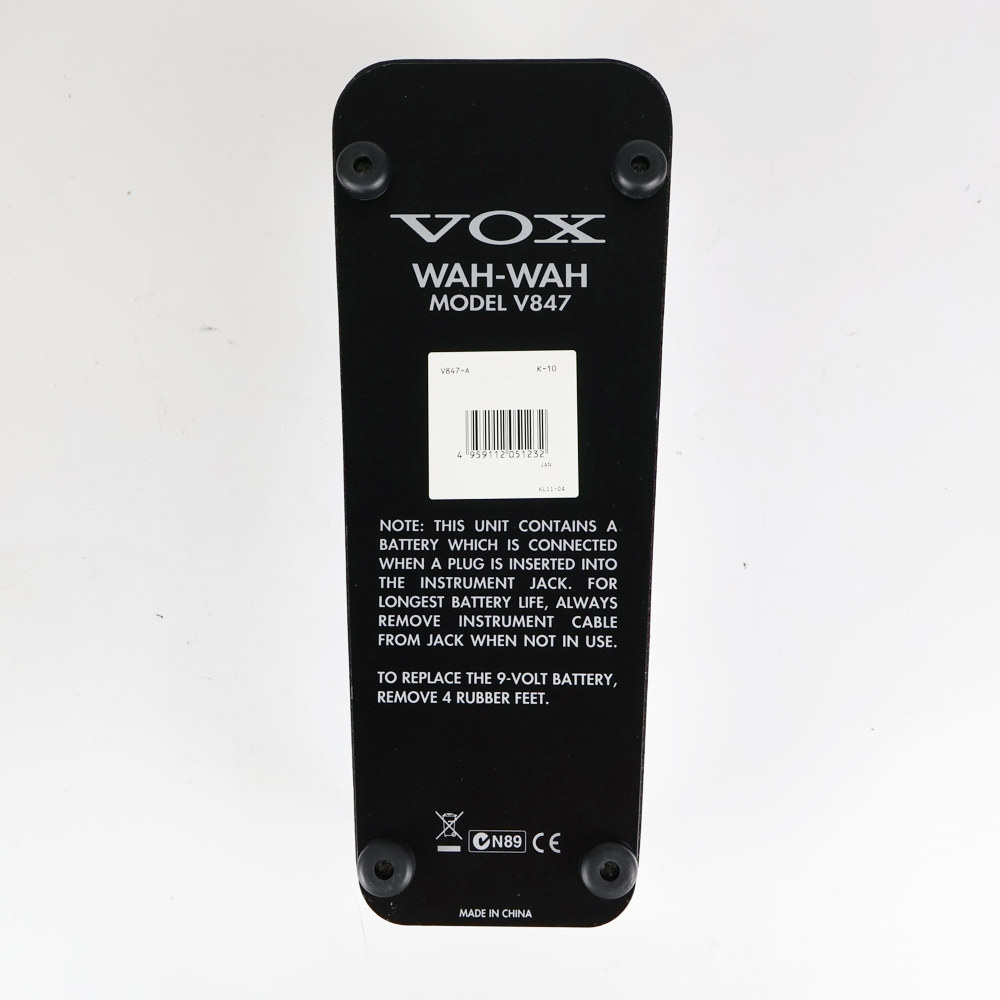 VOX 【中古】 ワウペダル VOX V847 ギターエフェクター（中古/送料無料