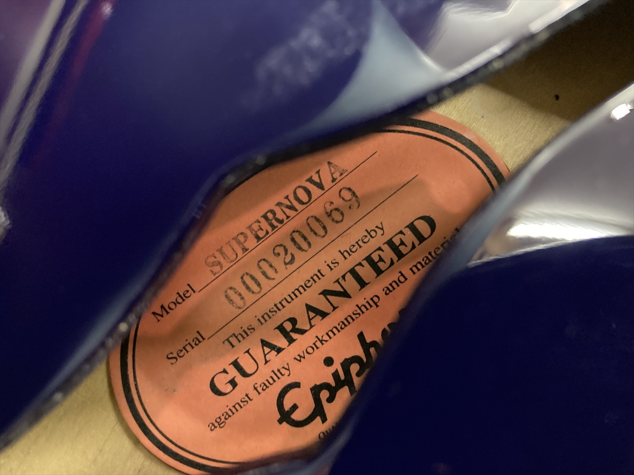 Epiphone SUPERNOVA Mod Refinished（中古/送料無料）【楽器検索