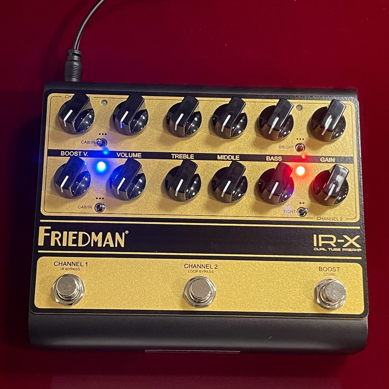 Friedman IR-X DUAL TUBE PREAMP （新品/送料無料）【楽器検索デジマート】