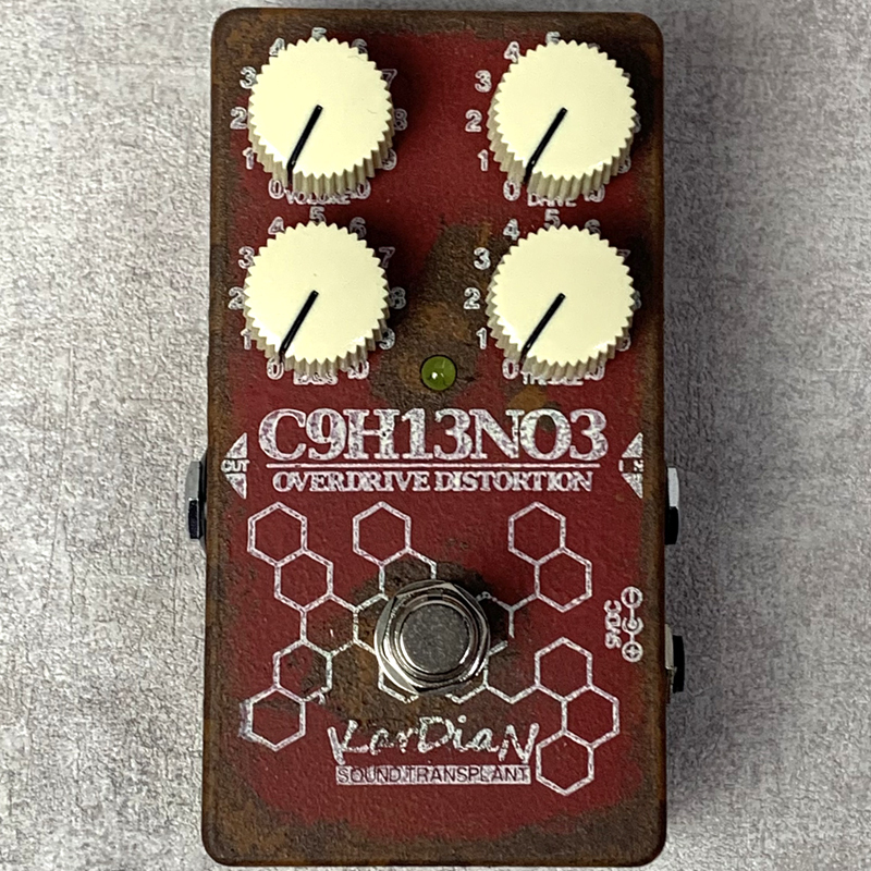 カージアン エフェクター C9H13NO3 ADRENALINE Amazon | KarDiaN カージアン エフェクター ディストーション C9H13NO3