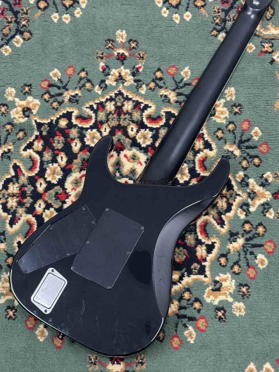 E-II HORIZON FR-7 QM Black Turquoise Burst 7弦 / FLOYD ROSE