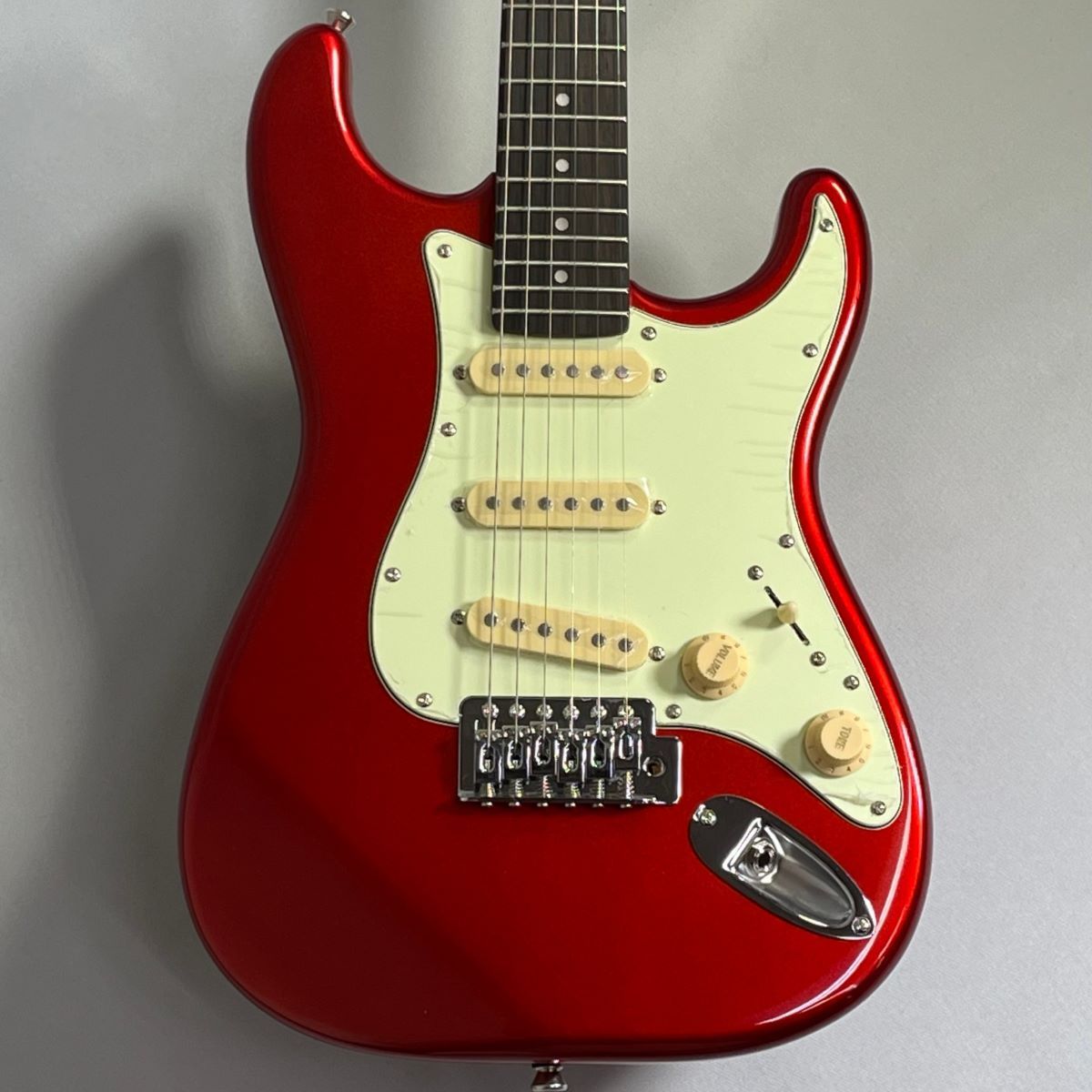 Bacchus SST-Mini CAR (キャンディアップルレッド) エレキギター ミニ