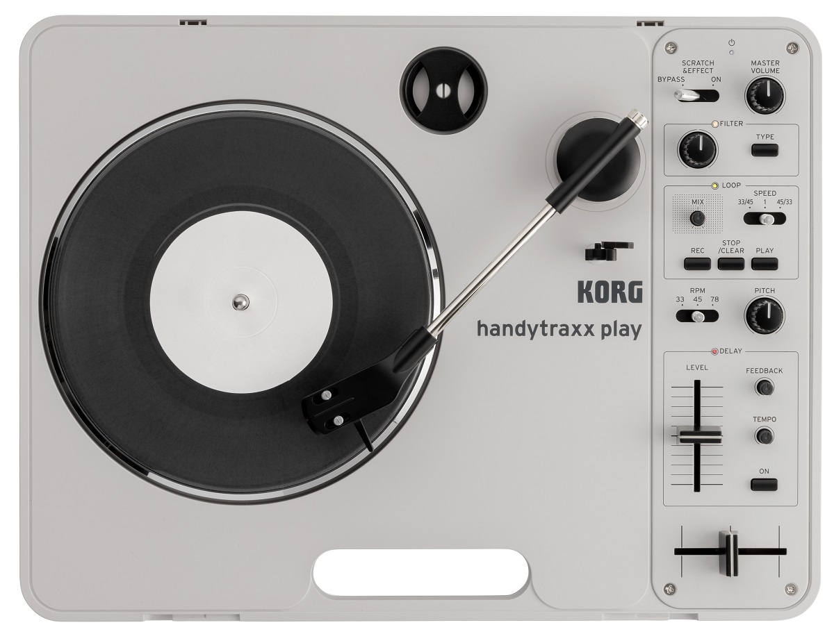KORG handytraxx play 【ポータブル・レコードプレーヤー】（新品/送料