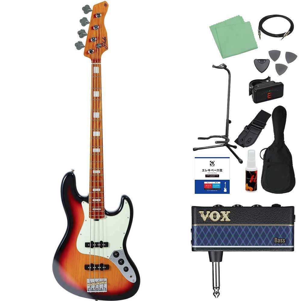 Sfida SJB-500 ベース初心者12点セット 【ヘッドホンアンプ付】 SB