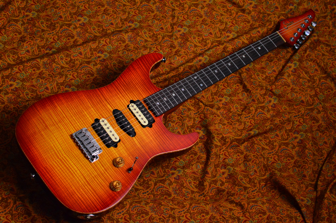 Suhr Standard Flame Maple Top Cherry Burst Reverse Headstock（中古）【楽器検索デジマート】