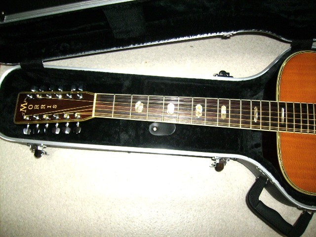 ハカランダ使用12弦ギター 縦ロゴ TFモーリス B-60 ジャパンヴィンテージ