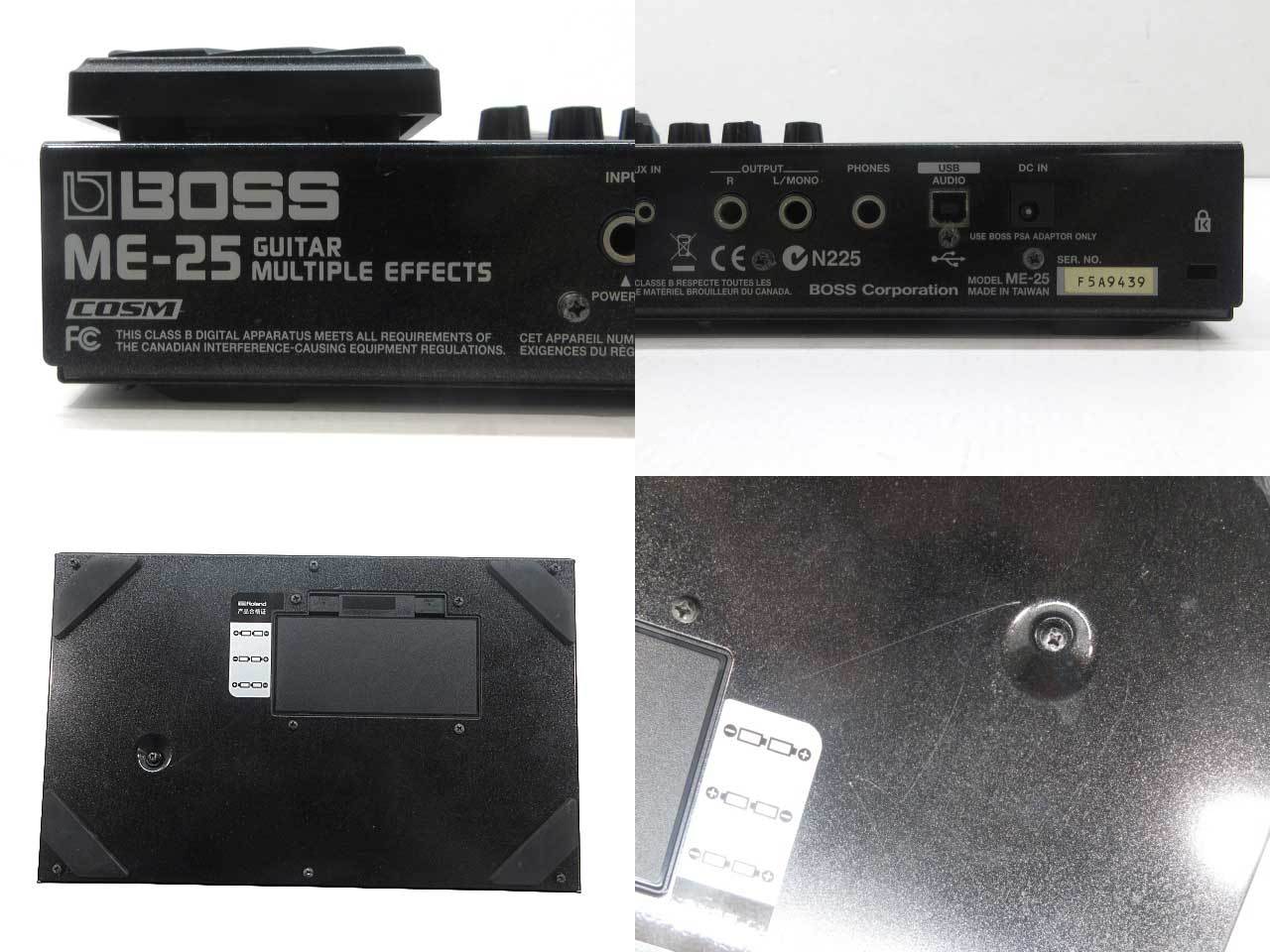 BOSS ME-25 GUITAR MULTIPLE EFFECTS 2011年製 ボス マルチエフェクター  【鹿児島店】（中古/送料無料）【楽器検索デジマート】