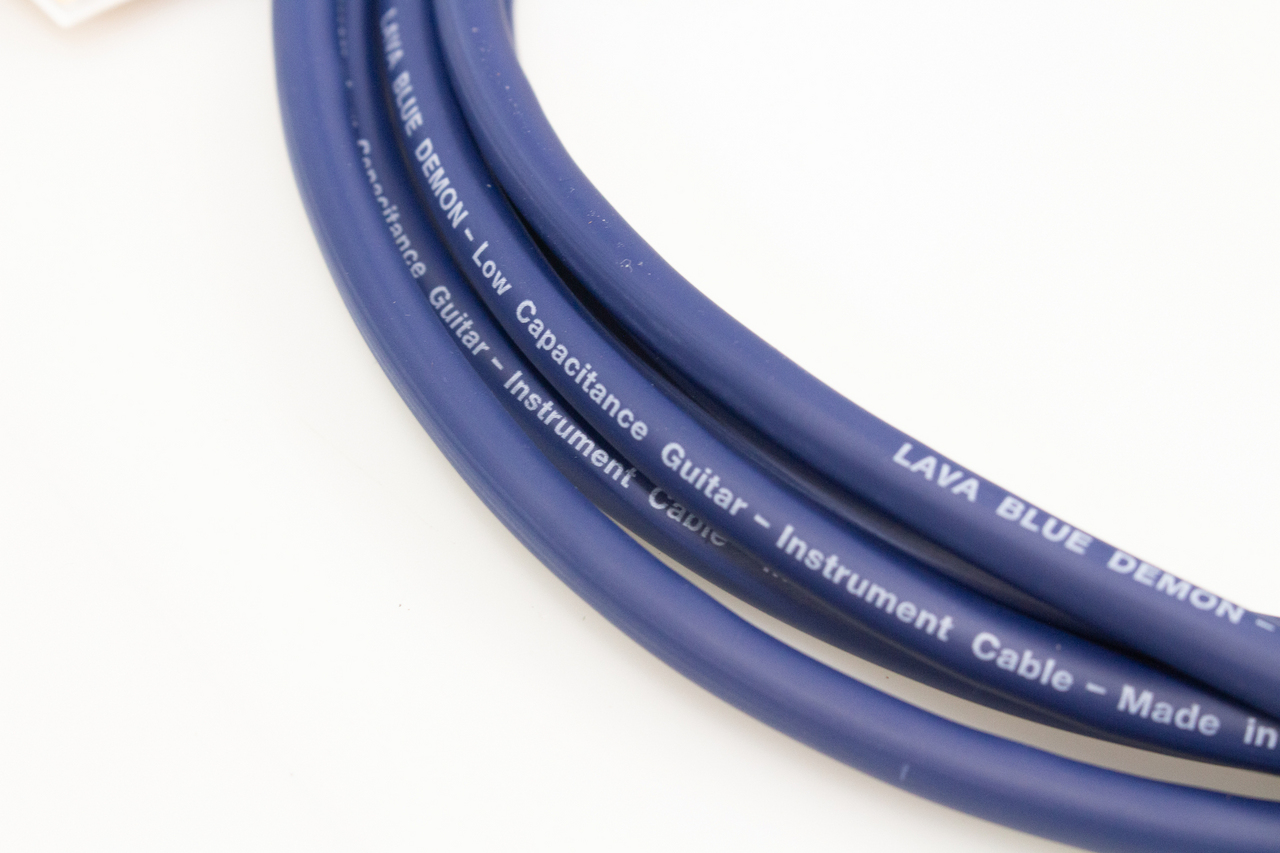 LAVA CABLE 10FT(3m) BLUE DEMON CABLE S-S【横浜店】（新品/送料無料）【楽器検索デジマート】