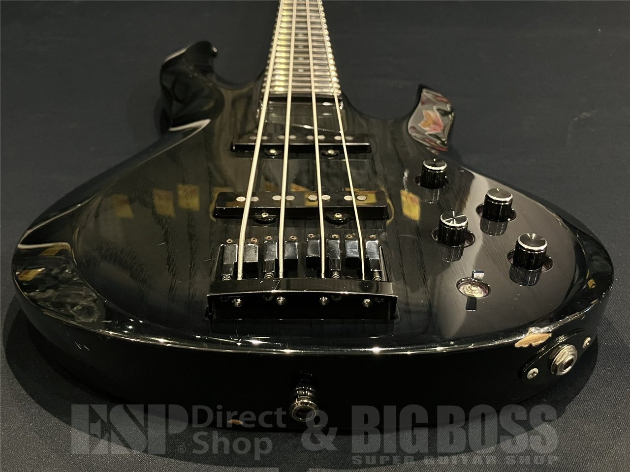 ESPボトムライン★アクティブ★状態A ESP BOTTOM LINE ESPのボトムラインベース！状態良好です！ - ギター