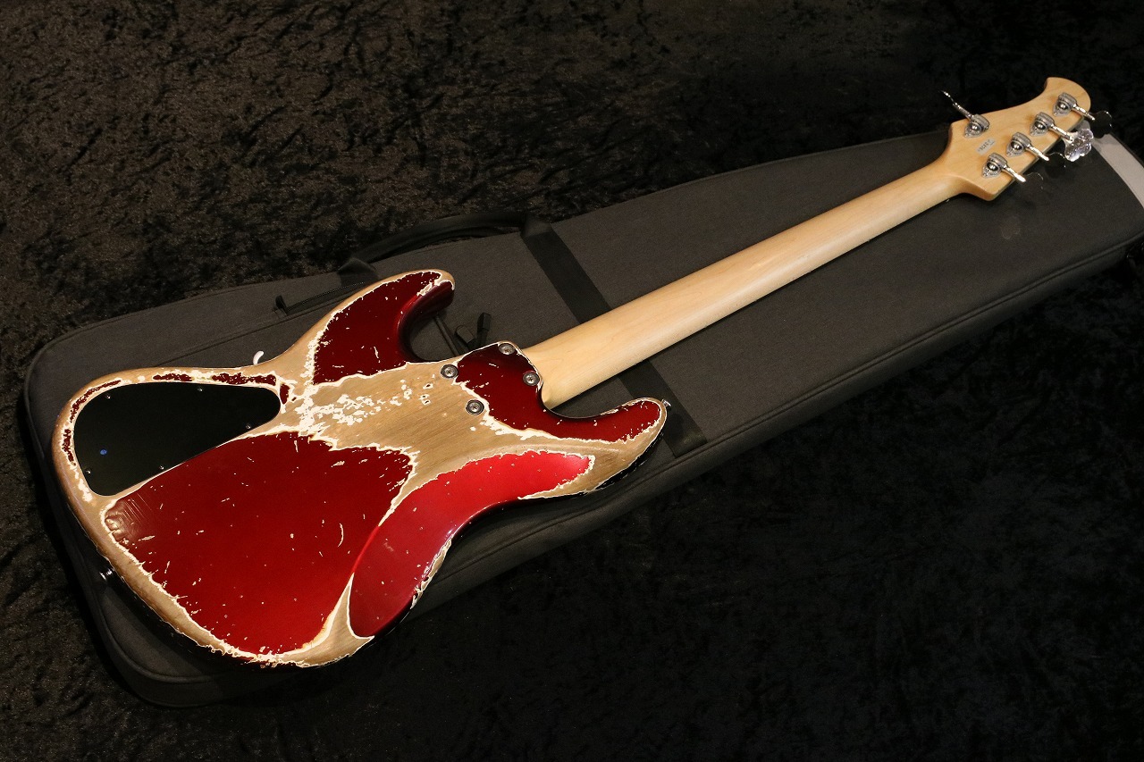 ベース xotic xj-1t 5st Candy Apple Red Xotic XTC-1 Namm 2020 Spalted Maple Electric Guitar | Vision