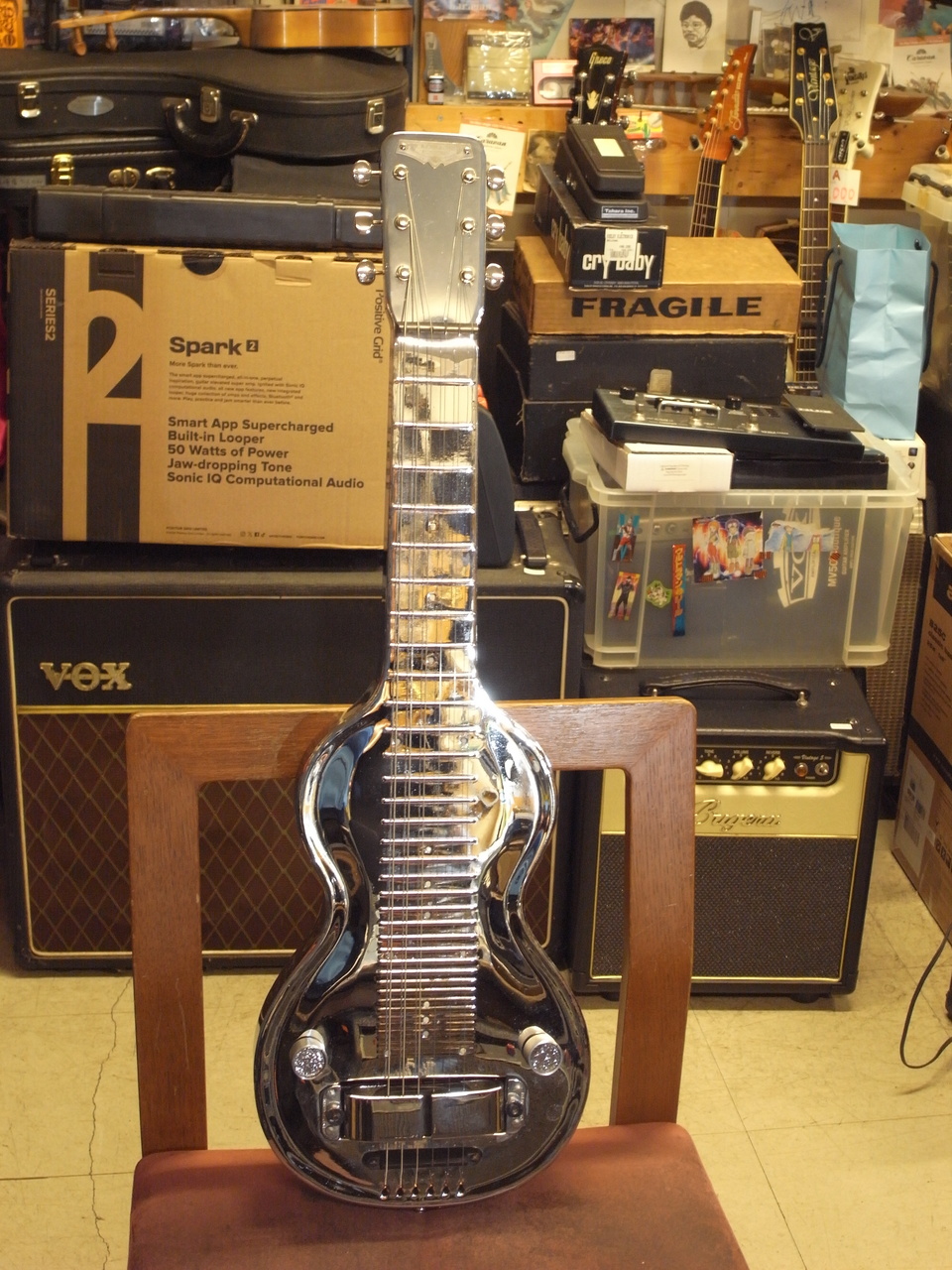 Rickenbecker Silver Hawaian Model 100NS (1940s)（ビンテージ