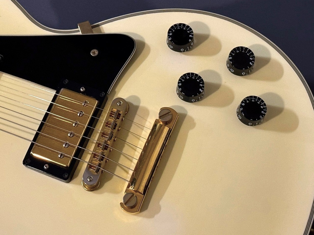 Gibson Custom Shop Les Paul Custom Alpine White 2008年製【5.29kg