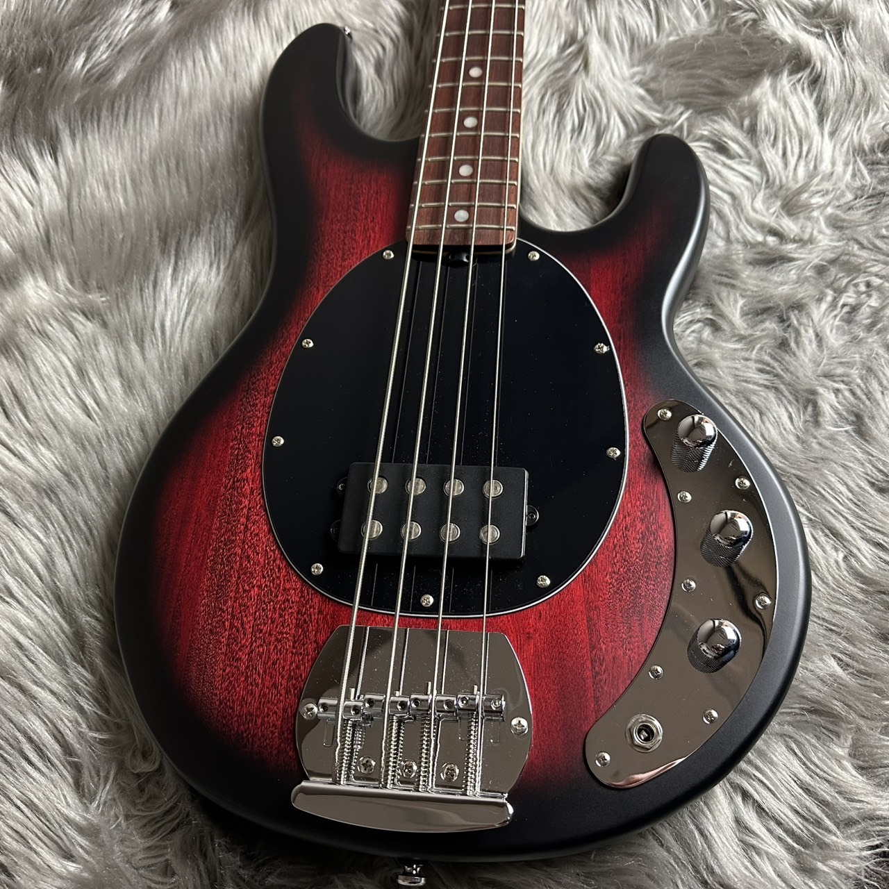 Sterling by MUSIC MAN SUB RAY4 -Ruby Red Satin【現物画像】【最大36