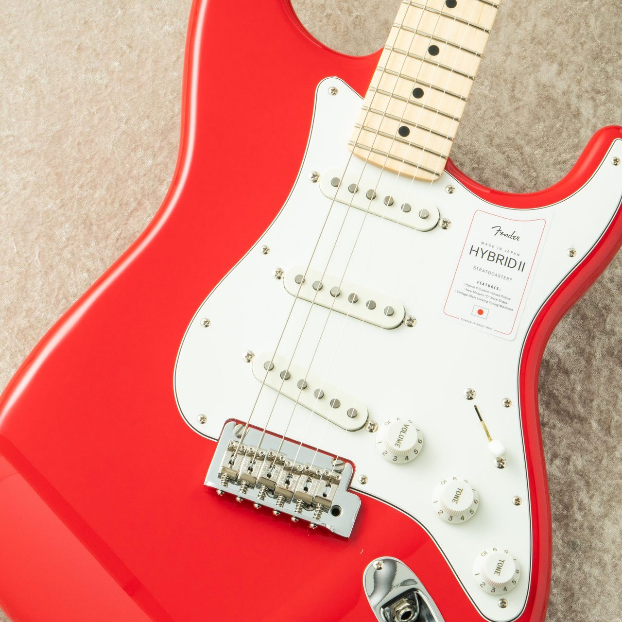 北欧メロハーTASTE/モラル・ディケイ Player II Modified Stratocaster RW Olympic Pearl【S/N