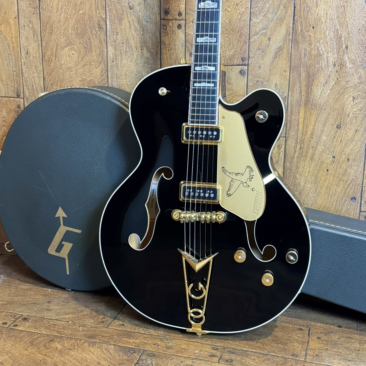 Gretsch G6136DSBK Dyna Sonic Pickups Black Falcon（中古/送料無料