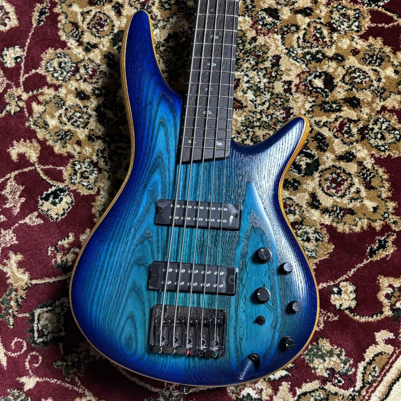 Ibanez SR5AH SPL 5弦ベース アクティブ／パッシブ切替 24フレット