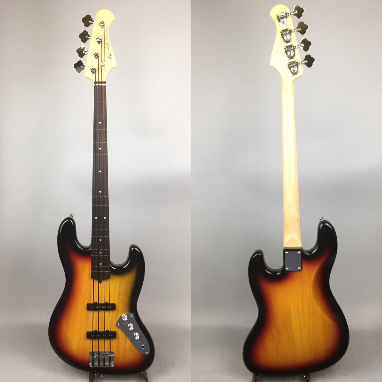 Bacchus BJB-1R FL 3TS フレットレスベース（中古/送料無料）【楽器