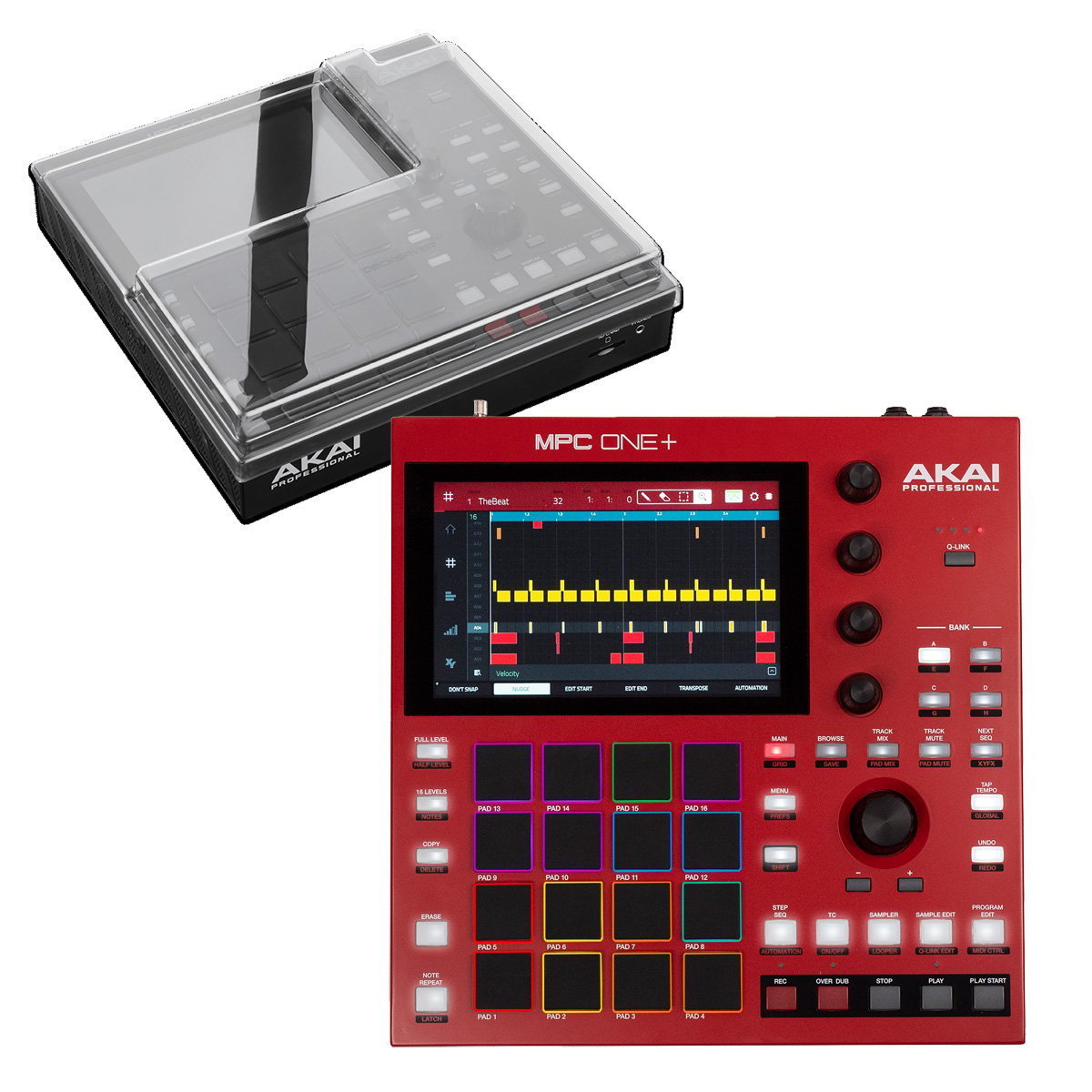 AKAI MPC ONE + STANDALONE MPC 【Decksaver保護カバーセット