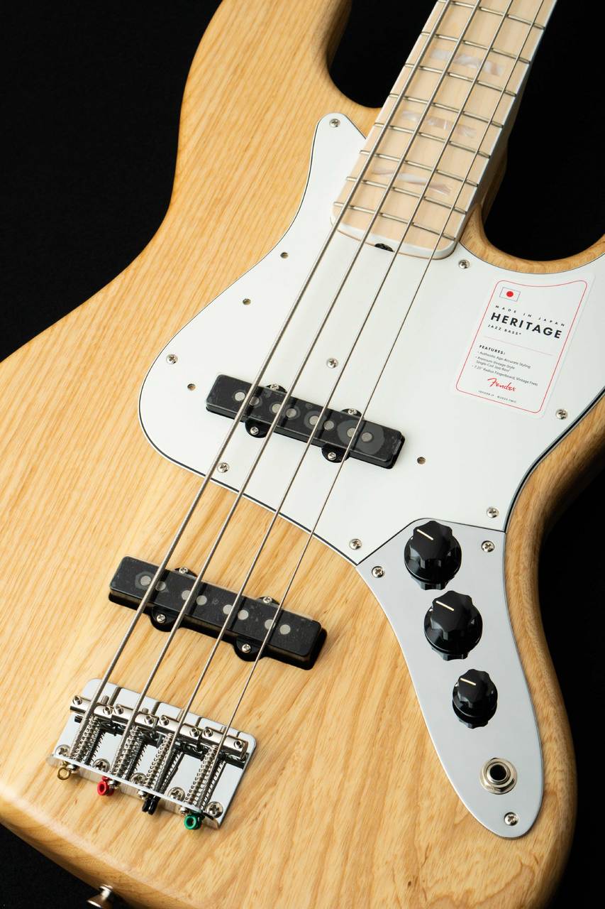 Fender MIJ HERITAGE 70S JAZZ BASS Natural 【お取り寄せ商品】（新品