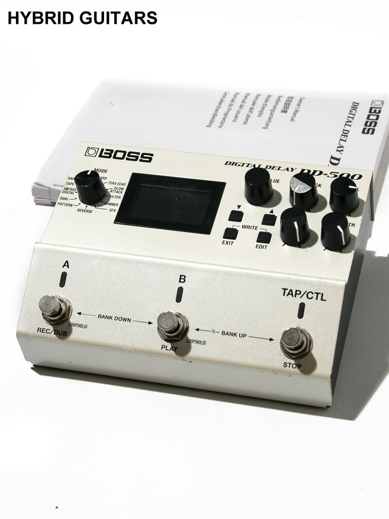 中古・美品・完動品】BOSS DD-500 デジタル ディレイ Delay ボス 人気