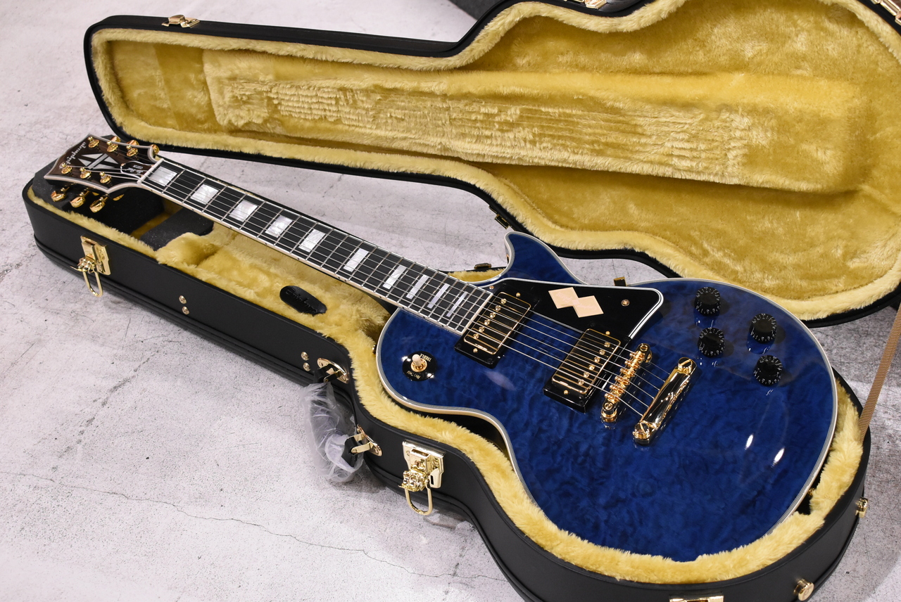 Epiphone Dealer Select IGC Les Paul Custom Quilt Viper Blue