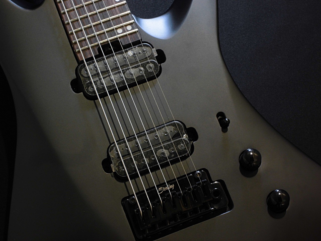 Sterling by MUSIC MAN KAIZEN7 / STEALTH BLACK【新商品 !! 】【7弦