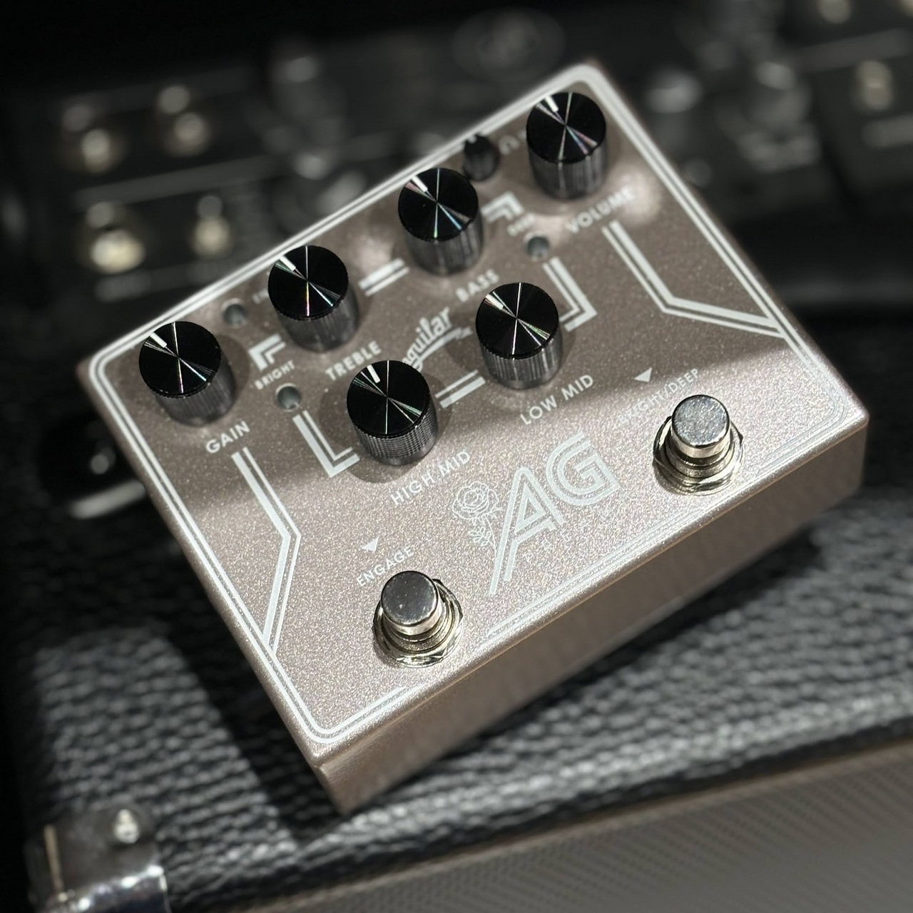 aguilar AG PREAMP/DI PEDAL Breast Cancer Awareness Edition aguilar AG PREAMP/DI PEDAL Breast Cancer Awareness Edition