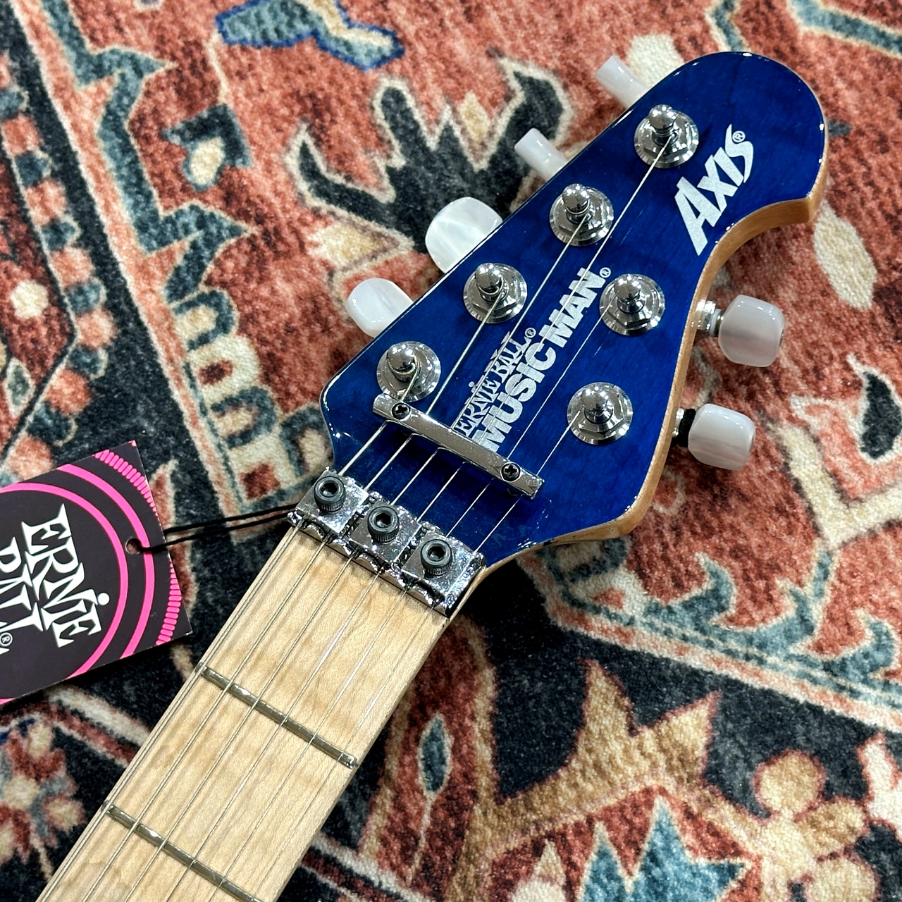 MUSIC MAN KID Limited Axis Trans Blue Quilt Mutching Head【特価