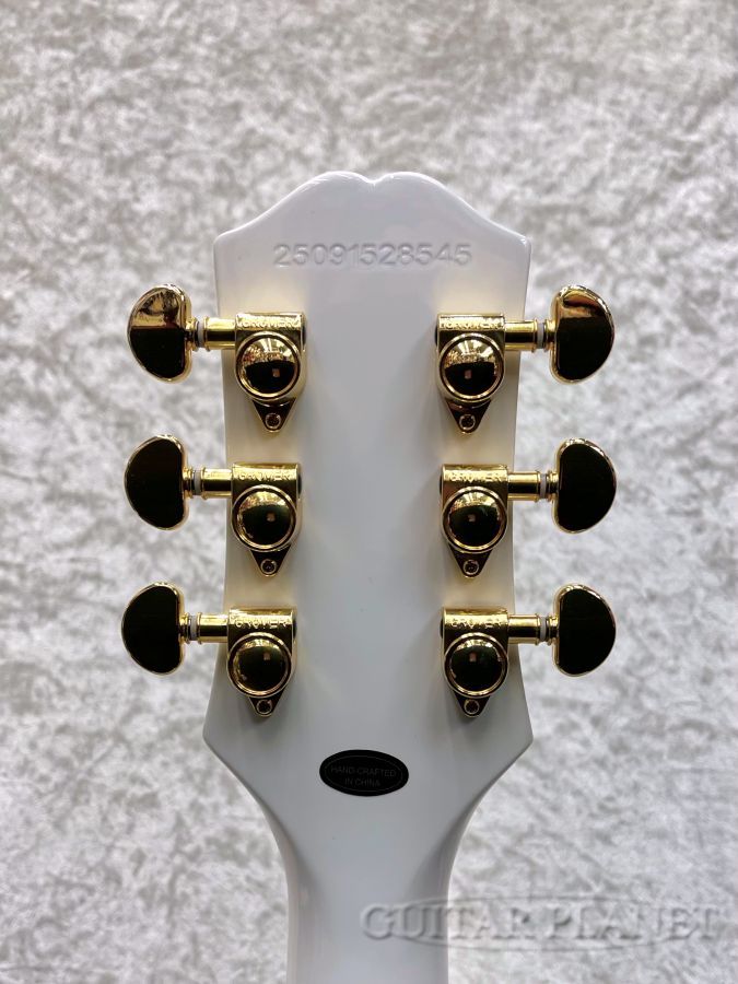 Epiphone Les Paul Custom -Alpine White-【25091528545】【3.97kg