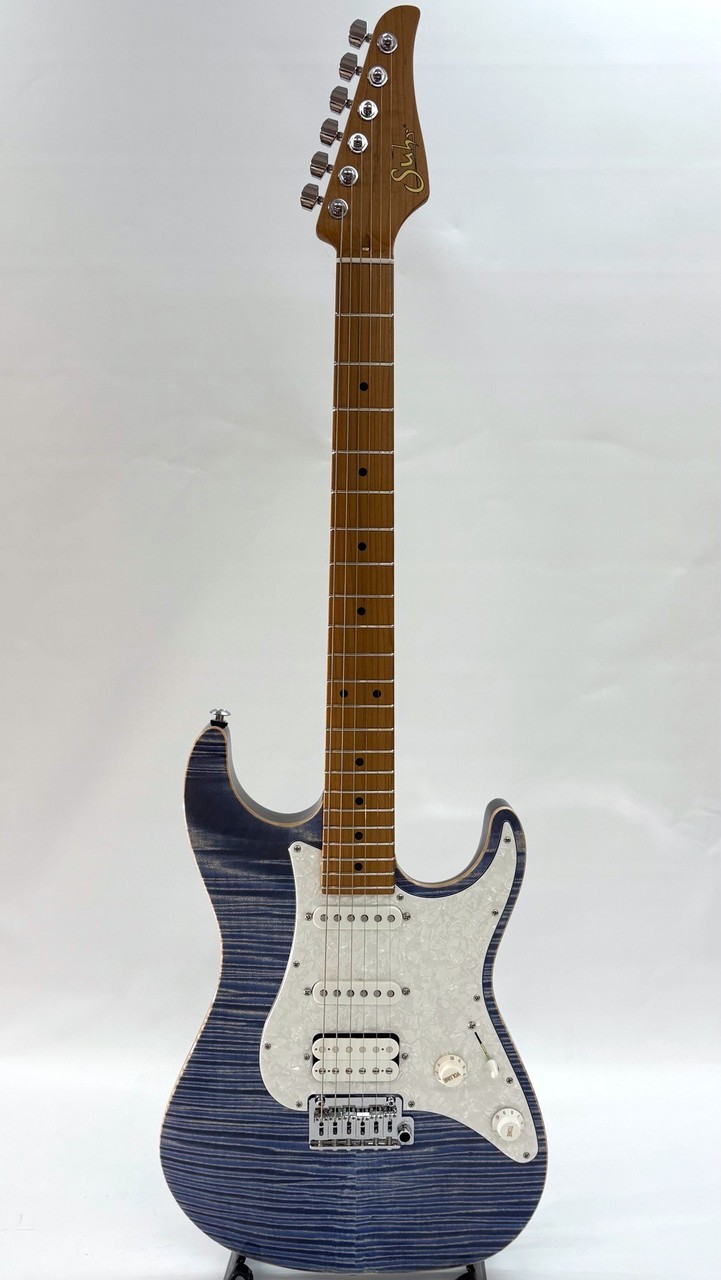 Suhr Standard Plus -Trans Blue Denim/Slate-【偶然!フレイムネック